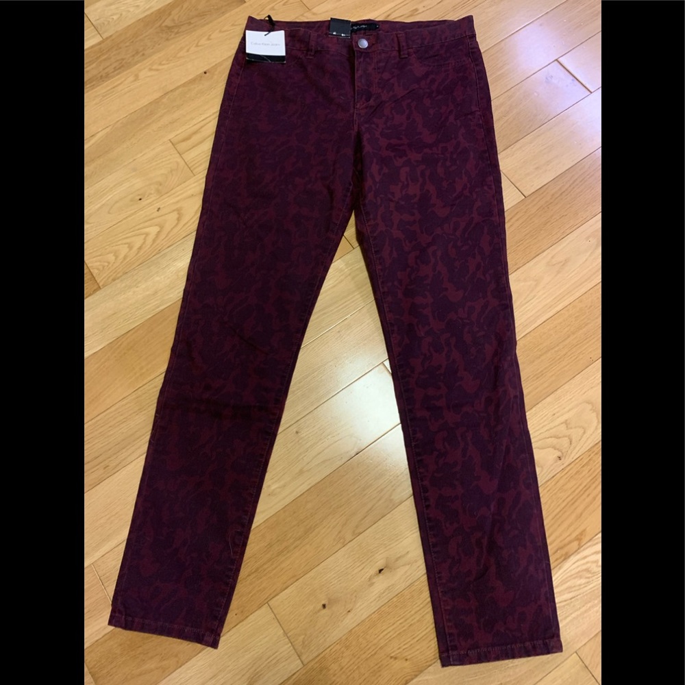 New Calvin Klein jeans with cool pattern!